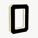 The Estate Illuminated Solar Address Plaque