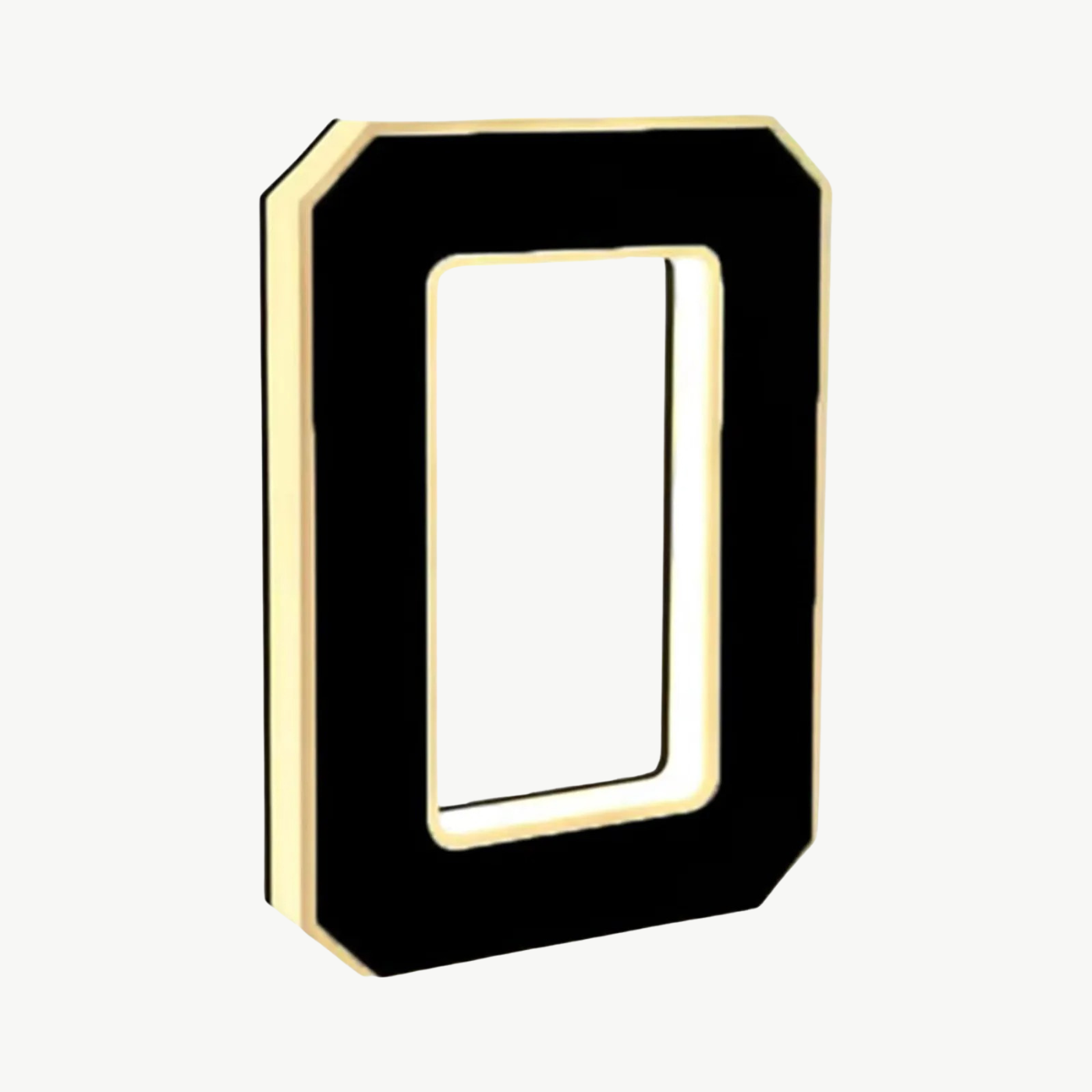 The Estate Illuminated Solar Address Plaque