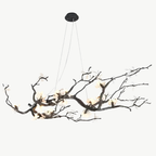 All Copper LED Creative Branch Chandelier