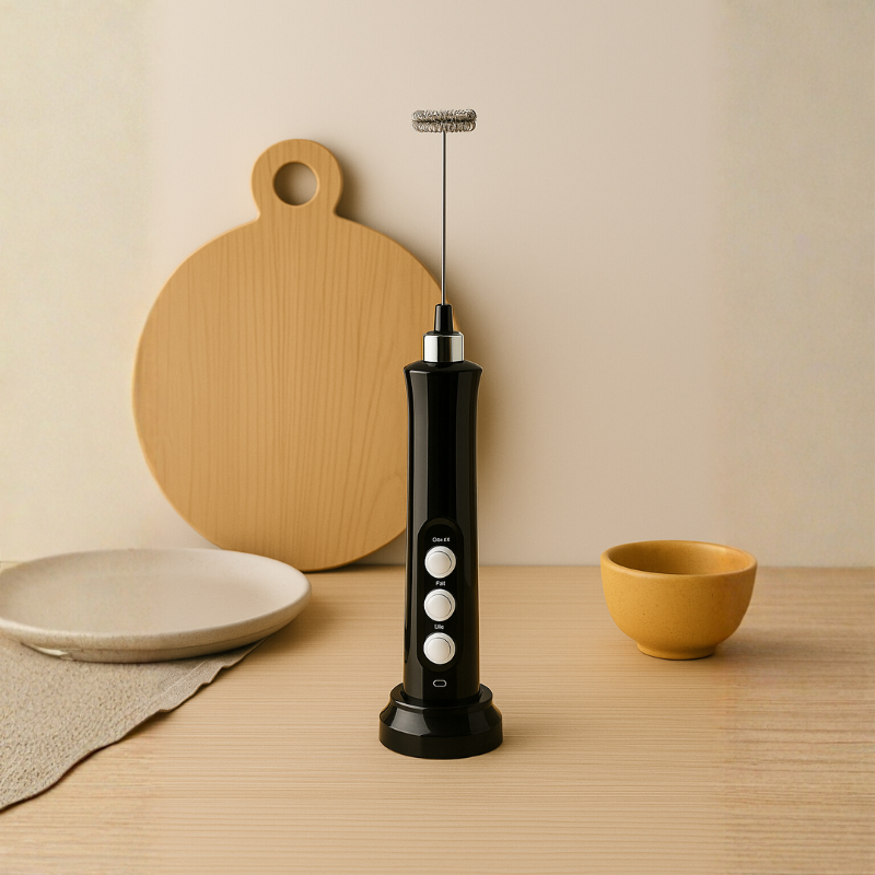 ⚡ Coffee Cream Bar™ – Blend, Stir, Froth & Mix Like a Pro!