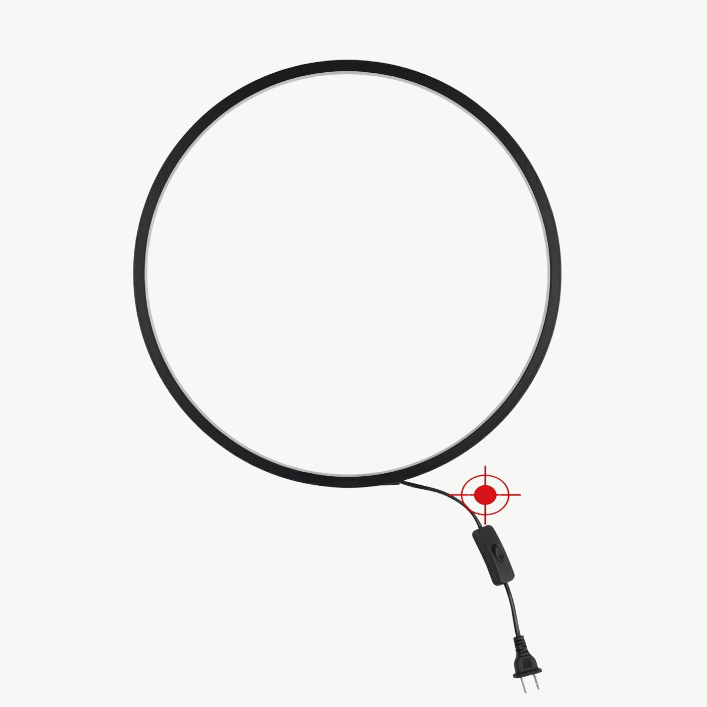 The Eclipse Minimalist Ring Wall Lamp