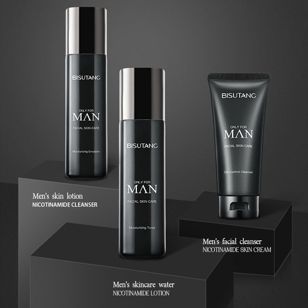 Men’s Niacinamide Facial Care Set 🖤🧔