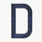 The Estate Illuminated Solar Address Plaque