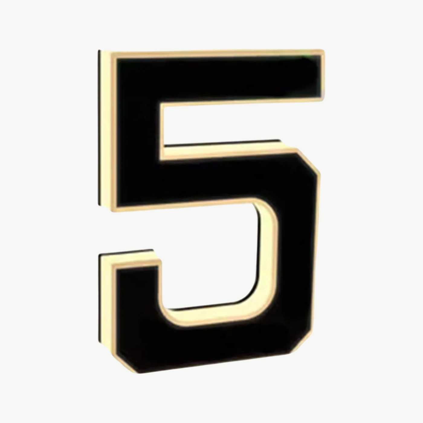 The Estate Illuminated Solar Address Plaque