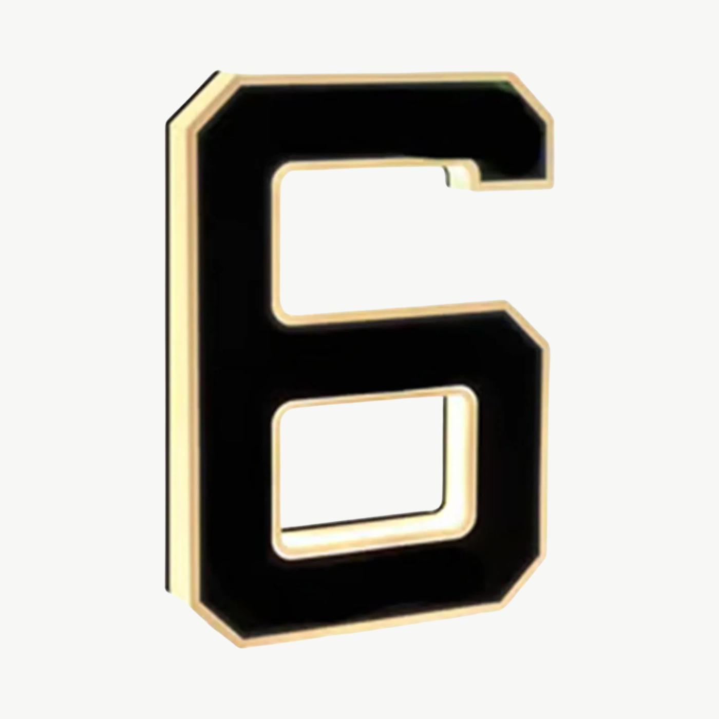 The Estate Illuminated Solar Address Plaque