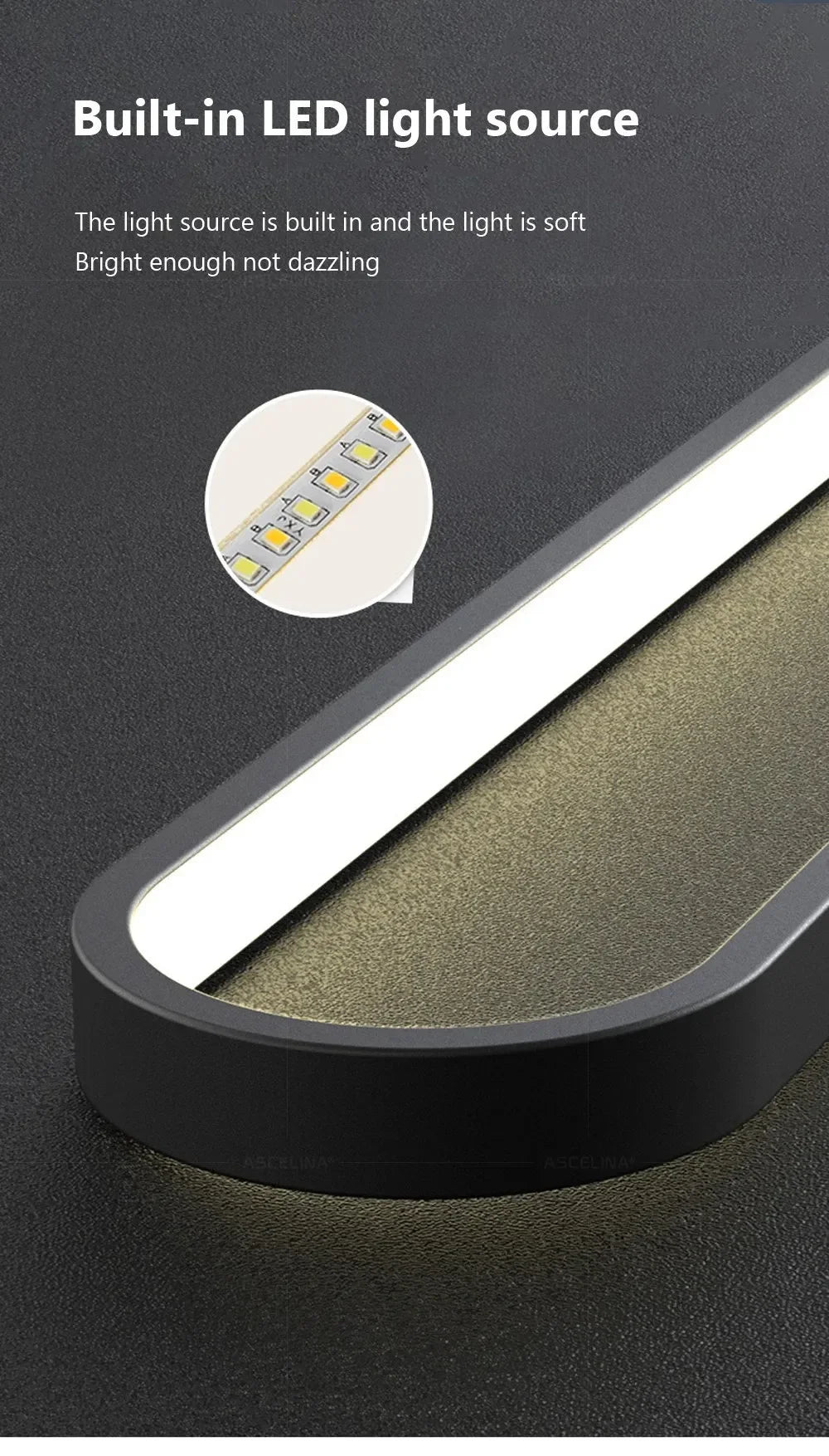 DARHYN - Oval Pendant Light Chandelier