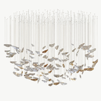The Celestial Crystal Rain Chandelier
