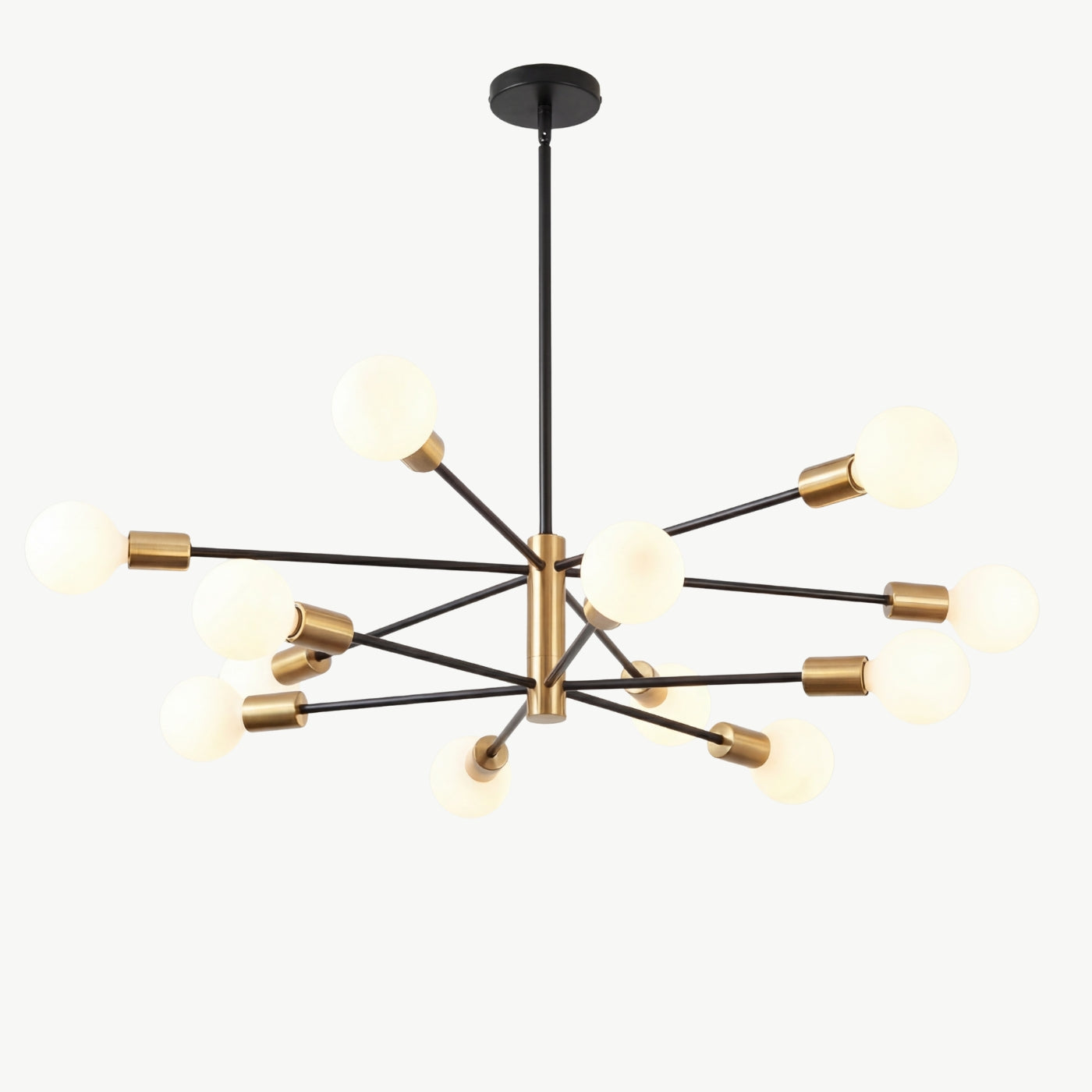 The Nova Black Sputnik Chandelier