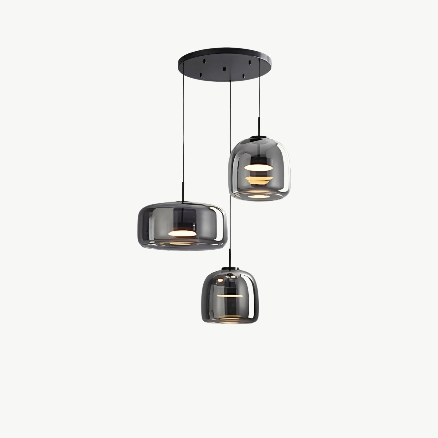 The Solstice Modern Glass Pendant