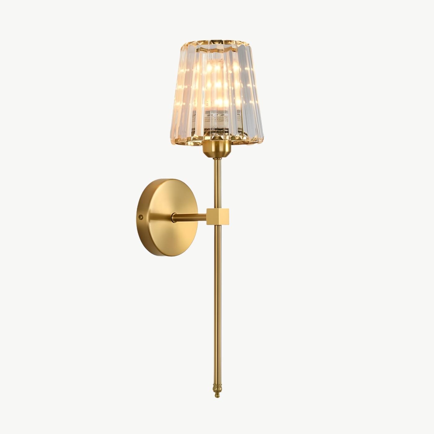 The Prism Wireless RGB Crystal Sconce