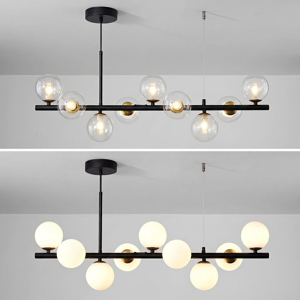 The Eira Nordic Glass Chandelier