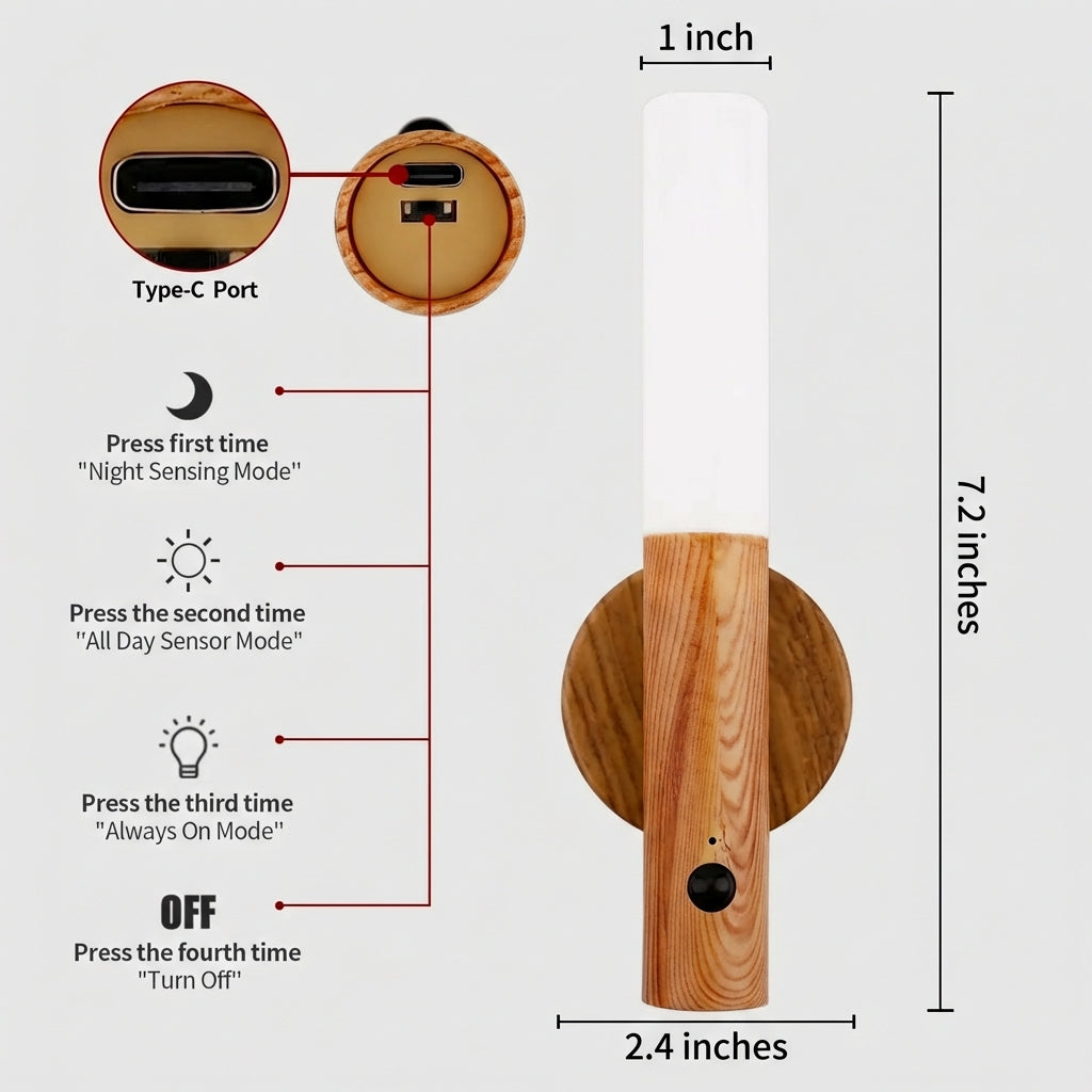 Portable Wall Torch Light