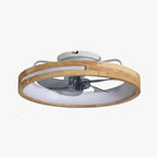 Wood Ring Ceiling Fan Light