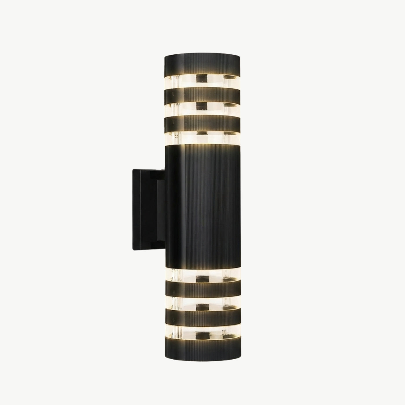 Layered Cylinder Wall Light