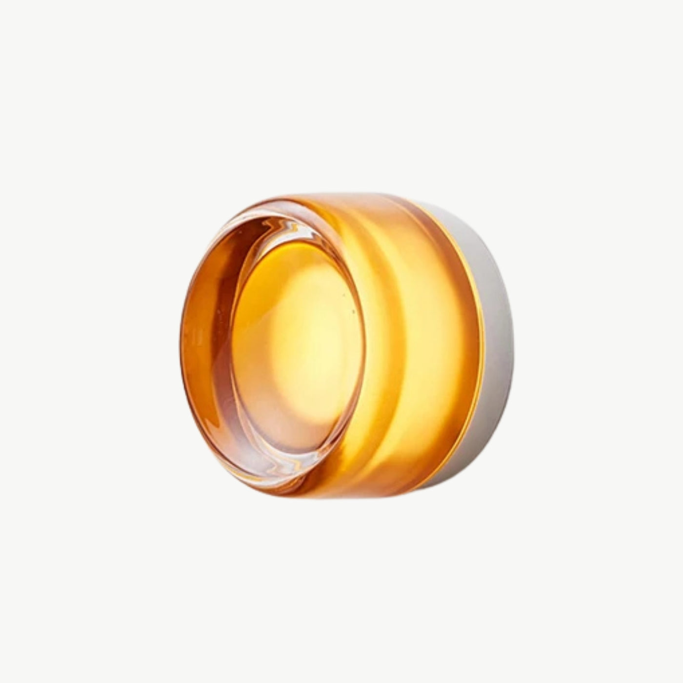 LED Wall Lamp Amber Jelly