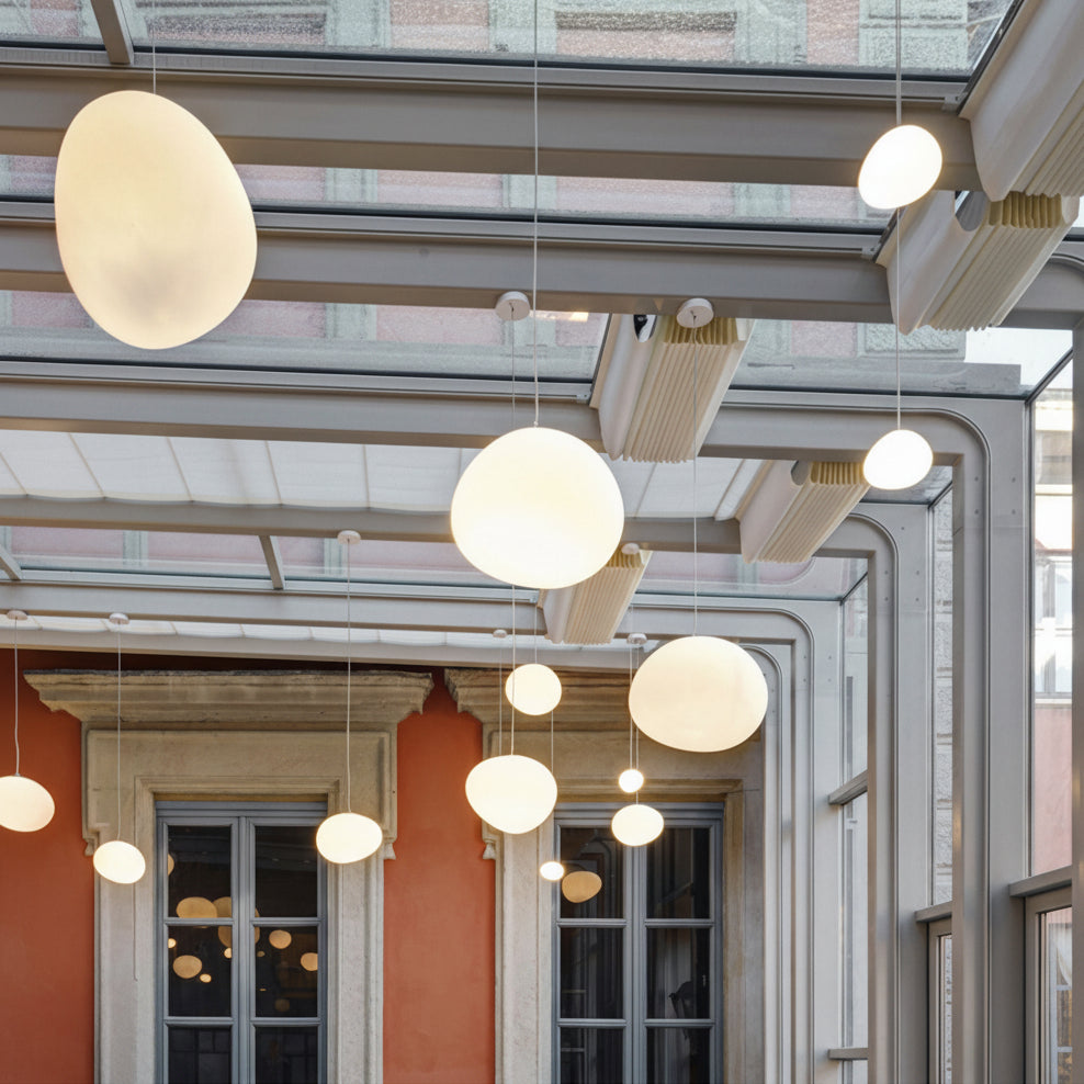 The Nimbus Organic Pebble Pendant