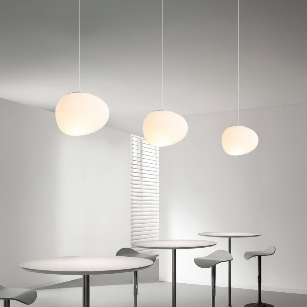 The Nimbus Organic Pebble Pendant