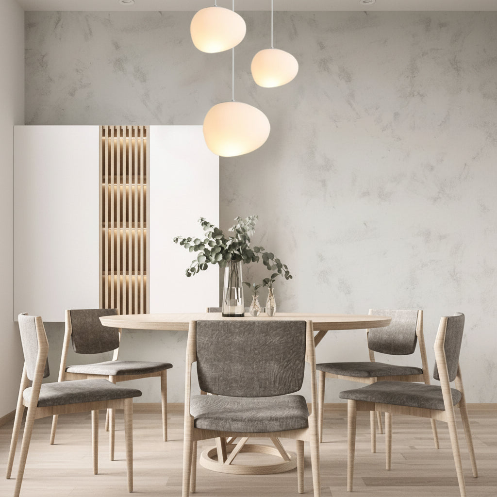 The Nimbus Organic Pebble Pendant