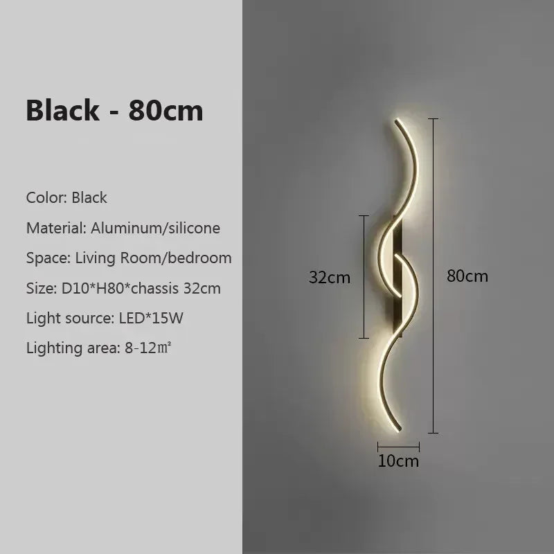 DARHYN - LED Wall Lamp Minimalist Long Strip