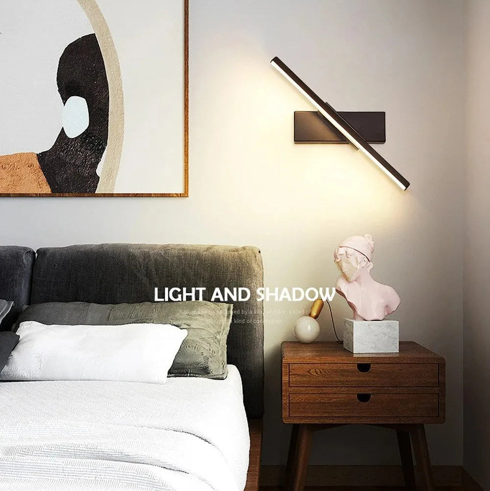 The Axis 360° Wireless LED Wall Sconce