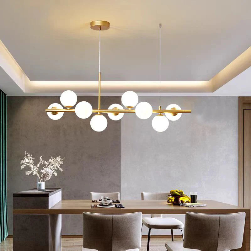 The Eira Nordic Glass Chandelier