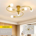 The Meridian Multi-Head Ceiling Light