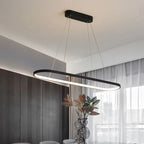 DARHYN - Modern LED Oval Overhead Pendant Light