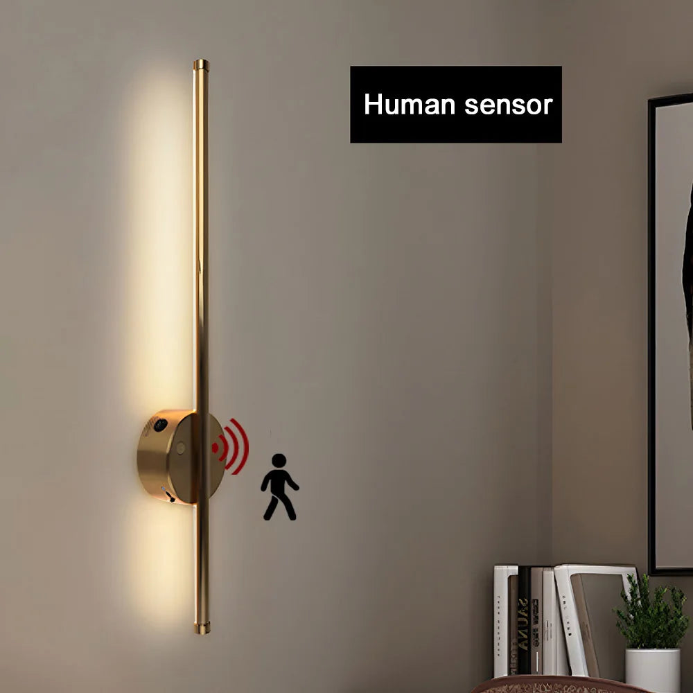 DARHYN - Motion Sensor Detection Rechargeable LED Wall Lamp