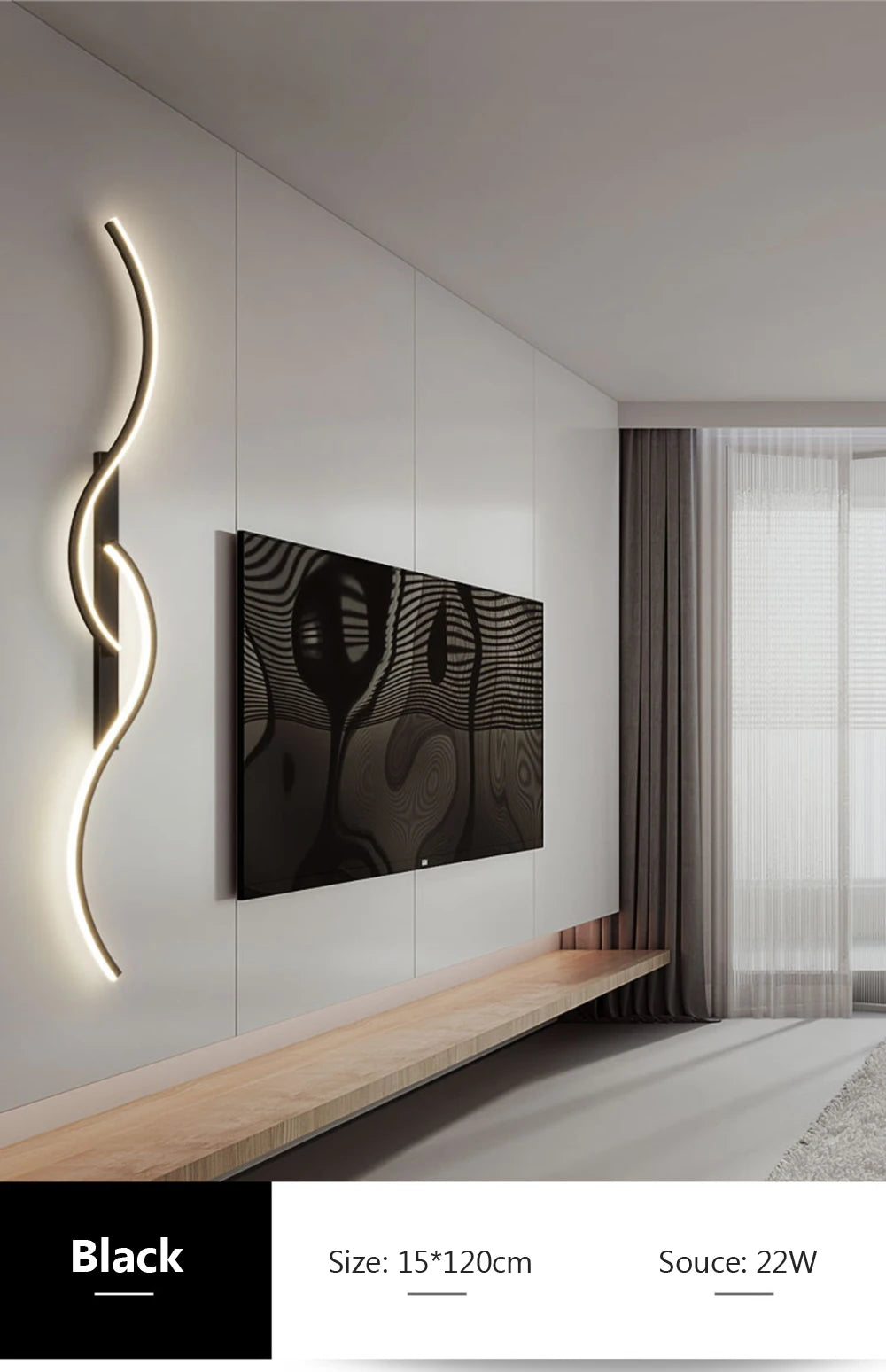 DARHYN - Waves LED Wall Lamp