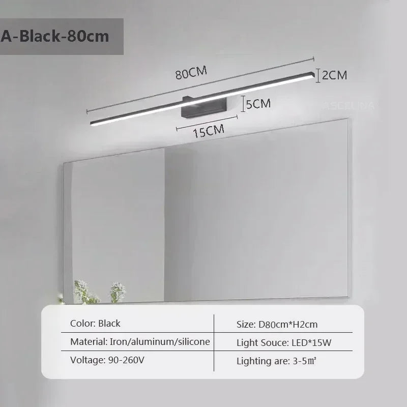 DARHYN - LED Mirror Front Lamp Strip
