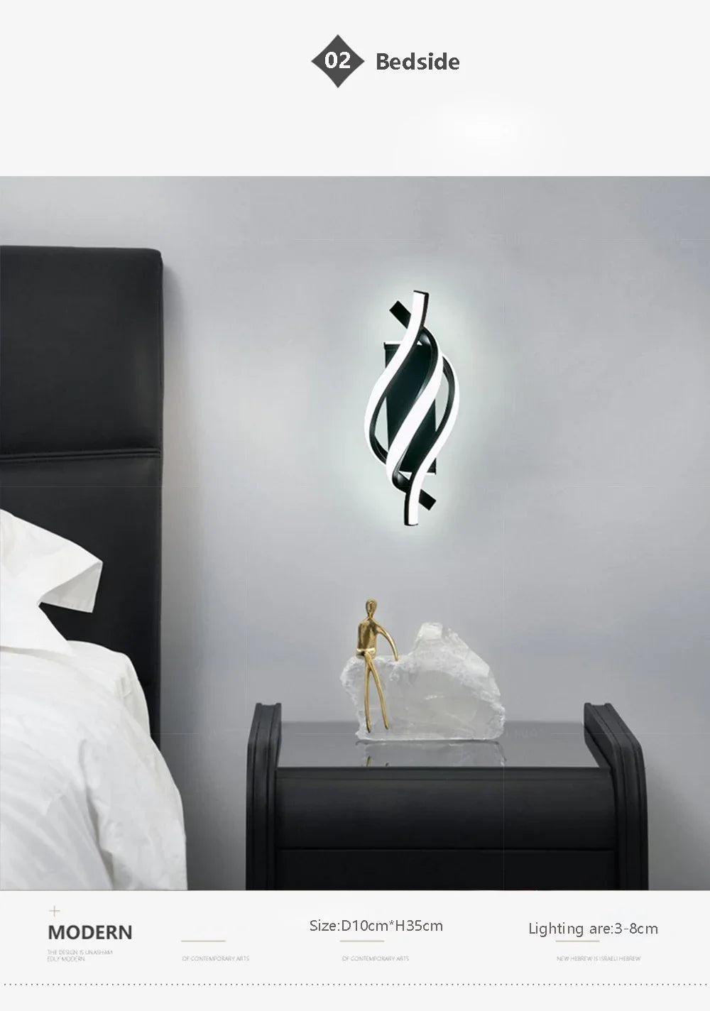 DARHYN - Modern LED Wall Decoration Sconce