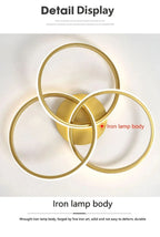 DARHYN - LED Ceiling Light Acrylic Trefoil