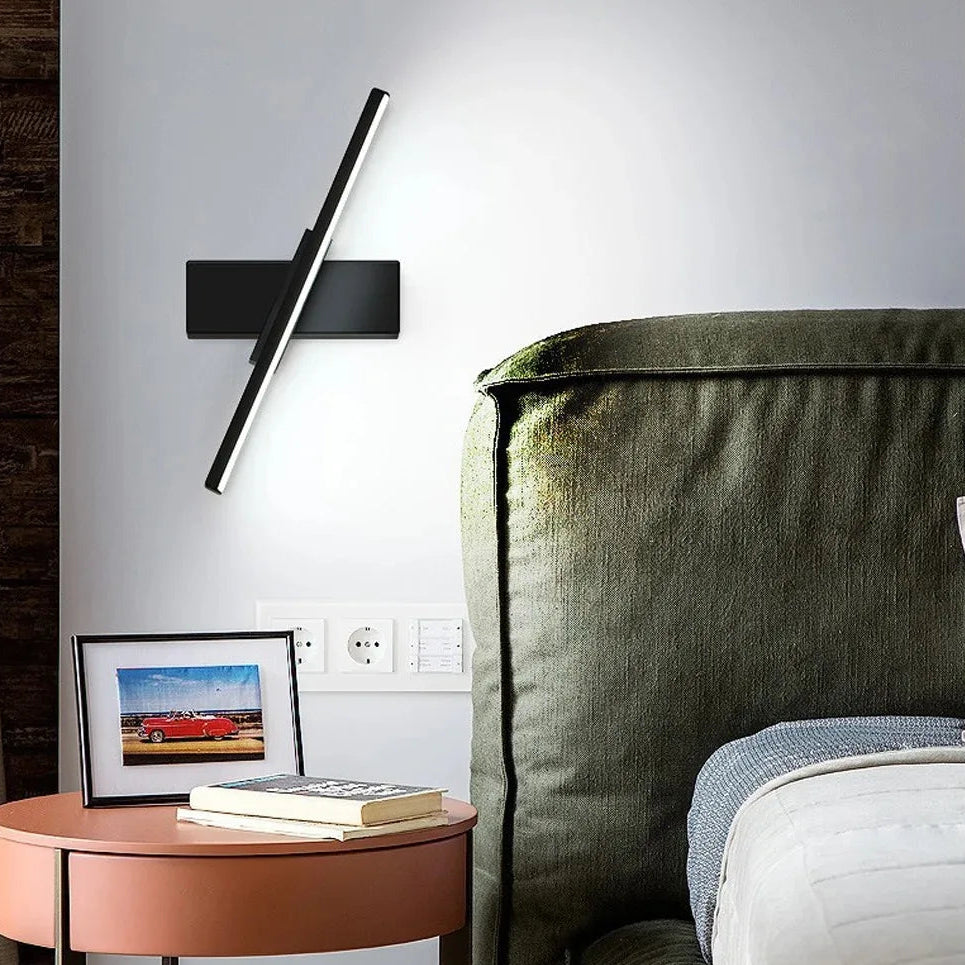 The Axis 360° Wireless LED Wall Sconce