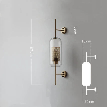 LS 1 Industrial wall sconce