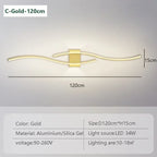 DARHYN - Modern LED Long Strip Wall Sconce