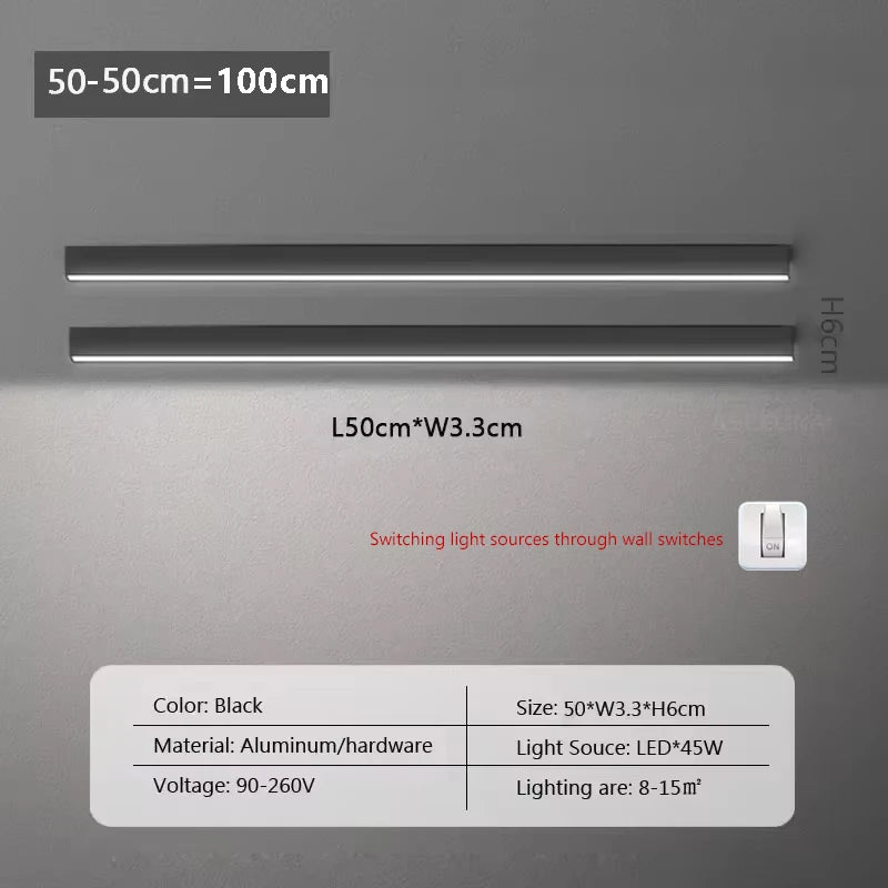 DARHYN - Long LED Strip Ceiling / Flood Light