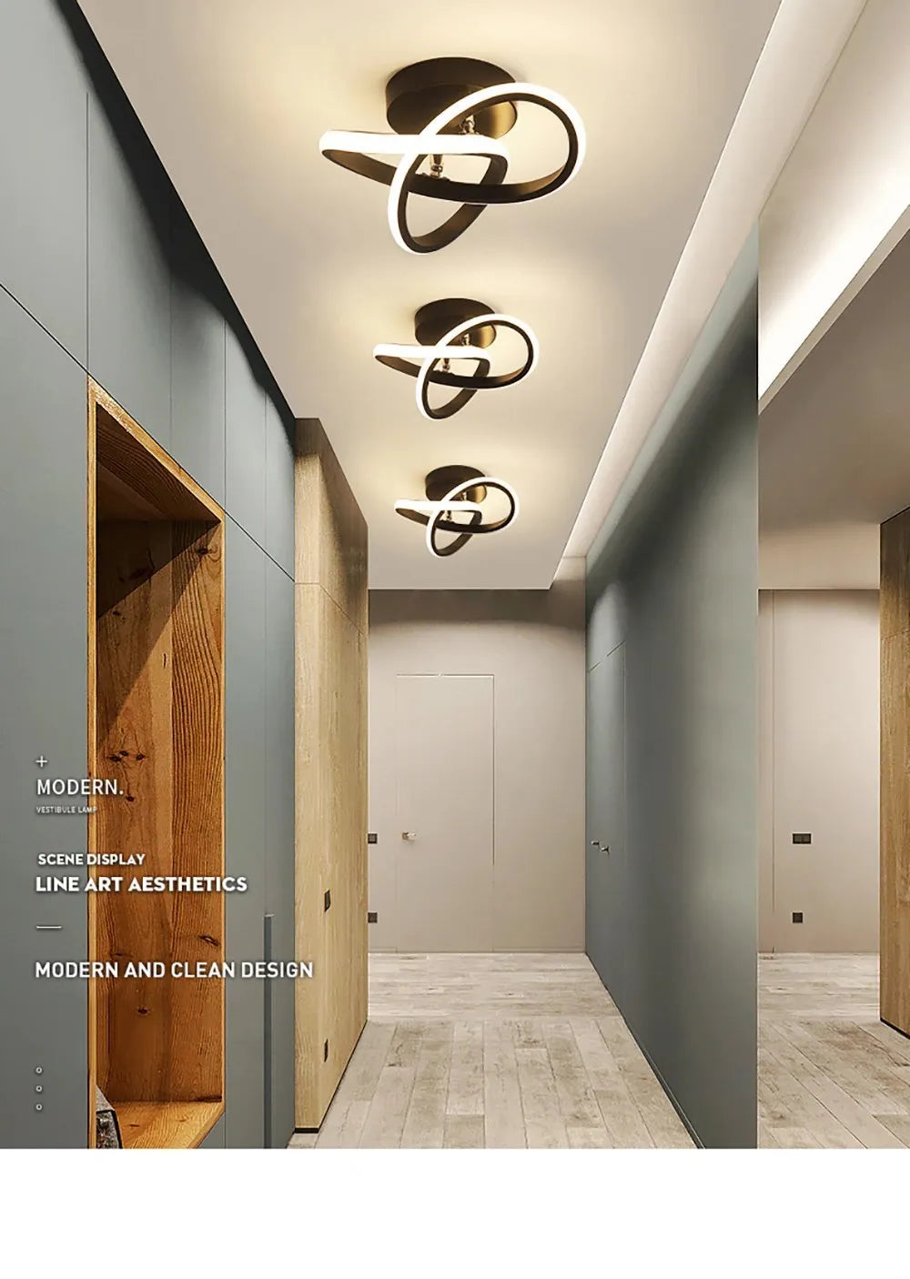 DARHYN - LED Strip Aisle Ceiling Lights