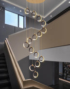The Rings of Eclipse Modern Luxury Chandelier