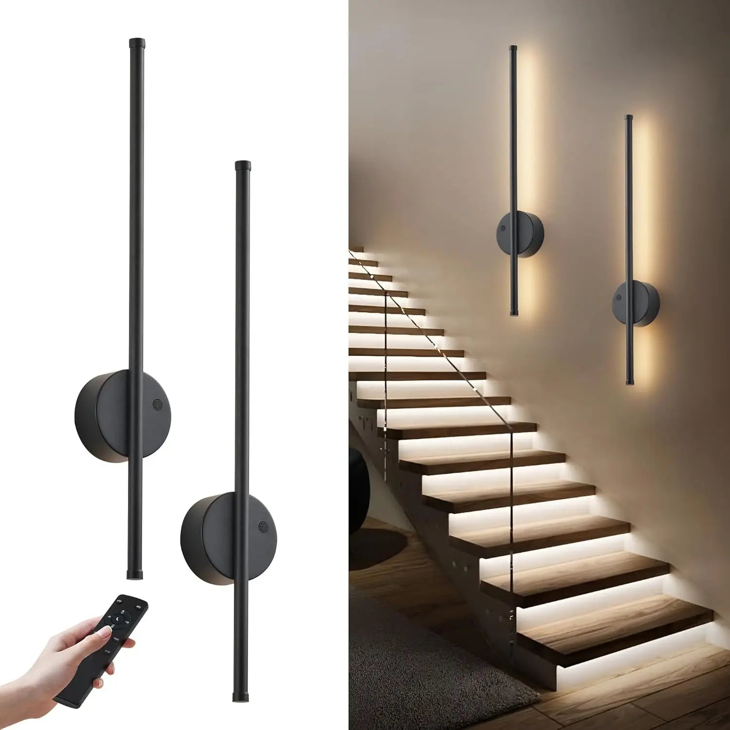 DARHYN - Motion Sensor Detection Rechargeable LED Wall Lamp