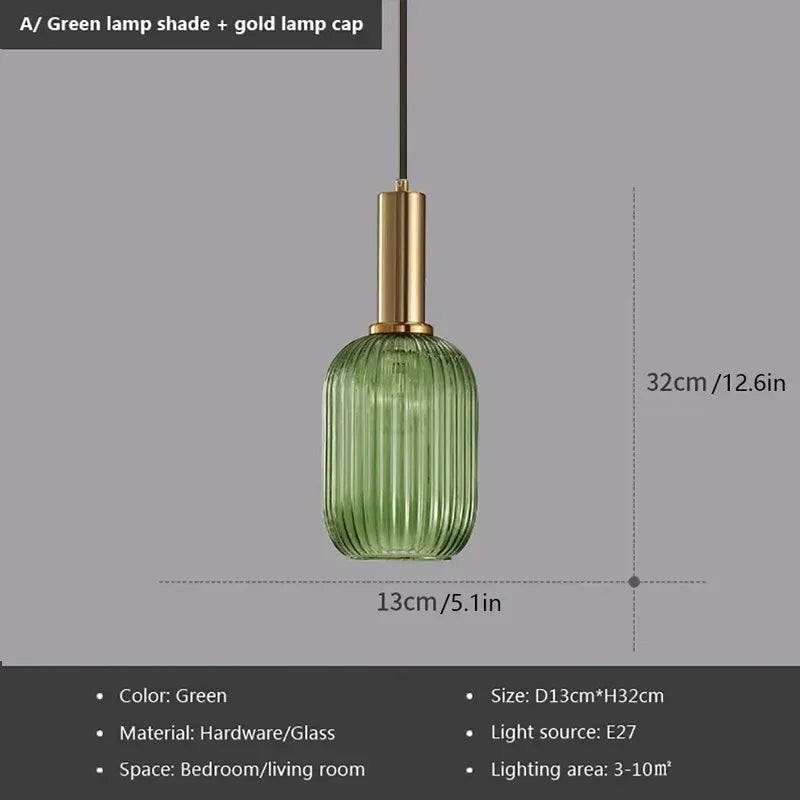 Nordic LED Glass Pendant Lamp