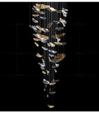 The Celestial Crystal Rain Chandelier