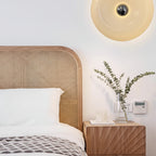 The Orbit Glass Donut Wall Lamp