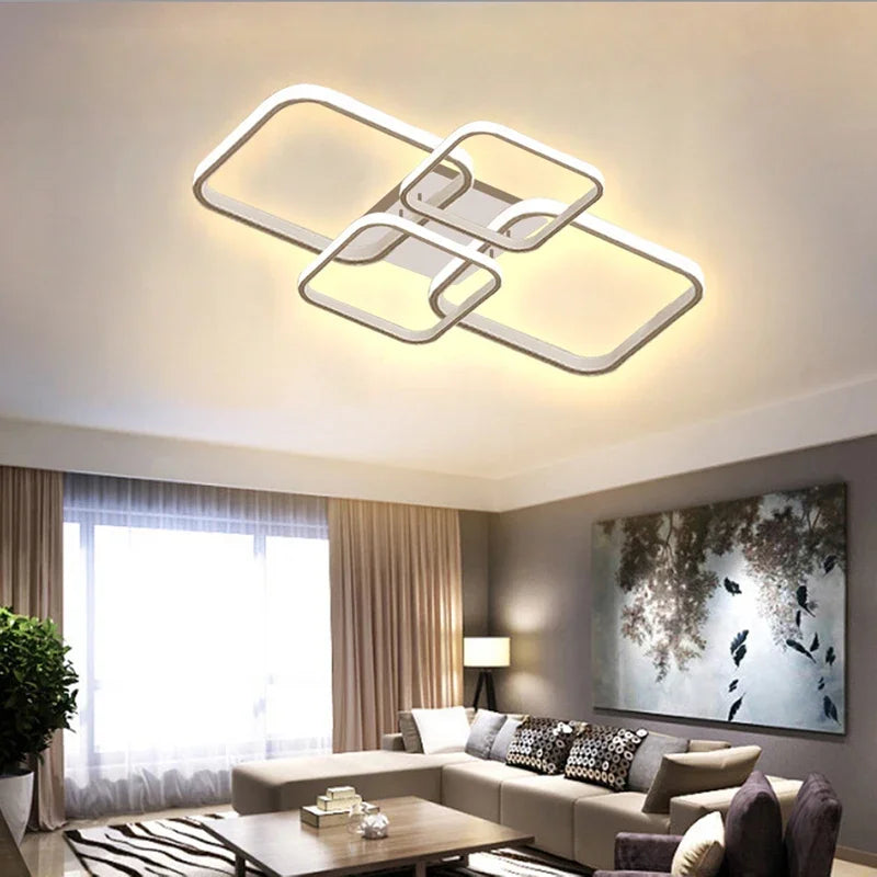 DARHYN - LED Ceiling Light 4 Squares