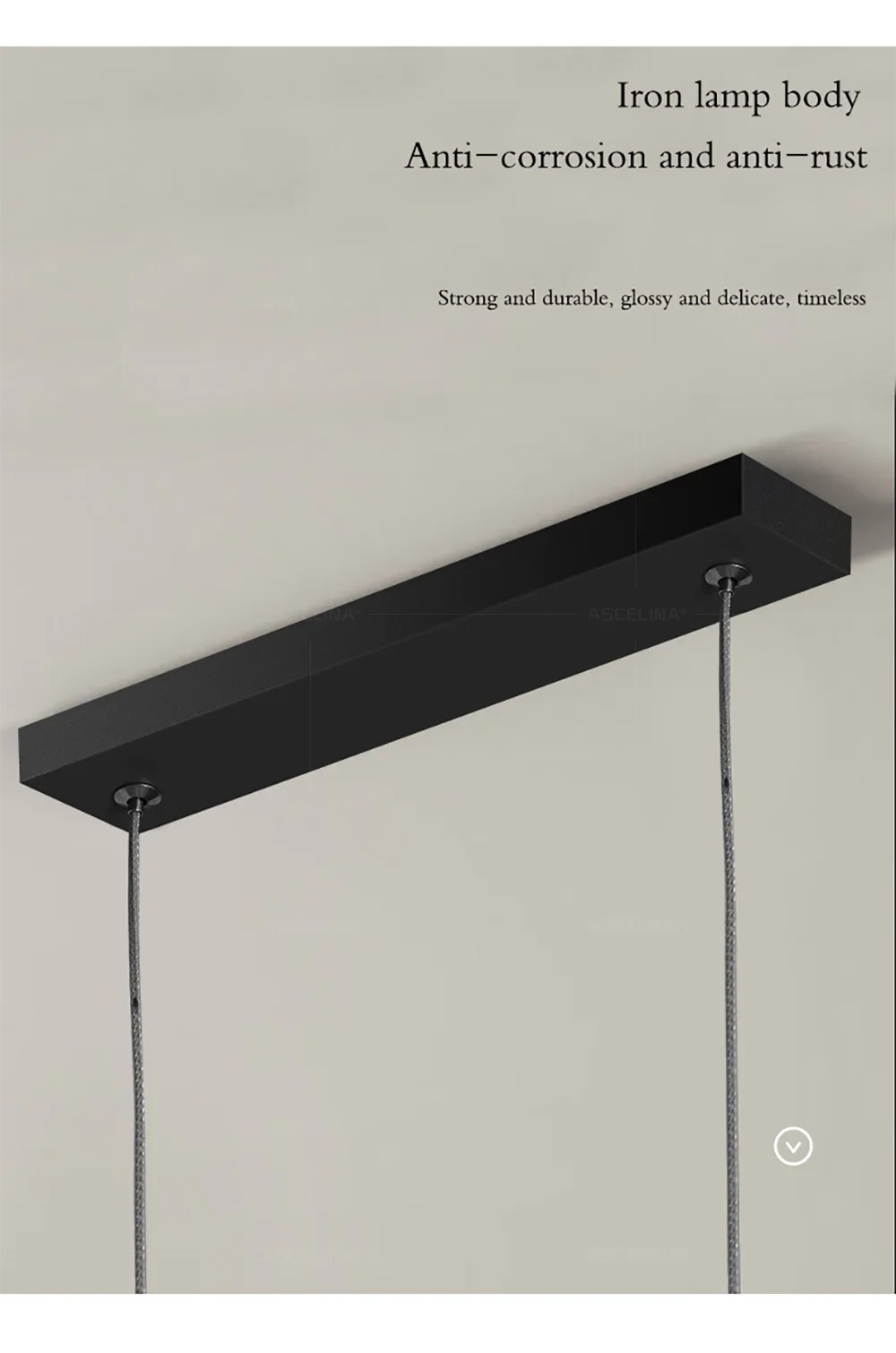 DARHYN - LED Strip Chandelier Light