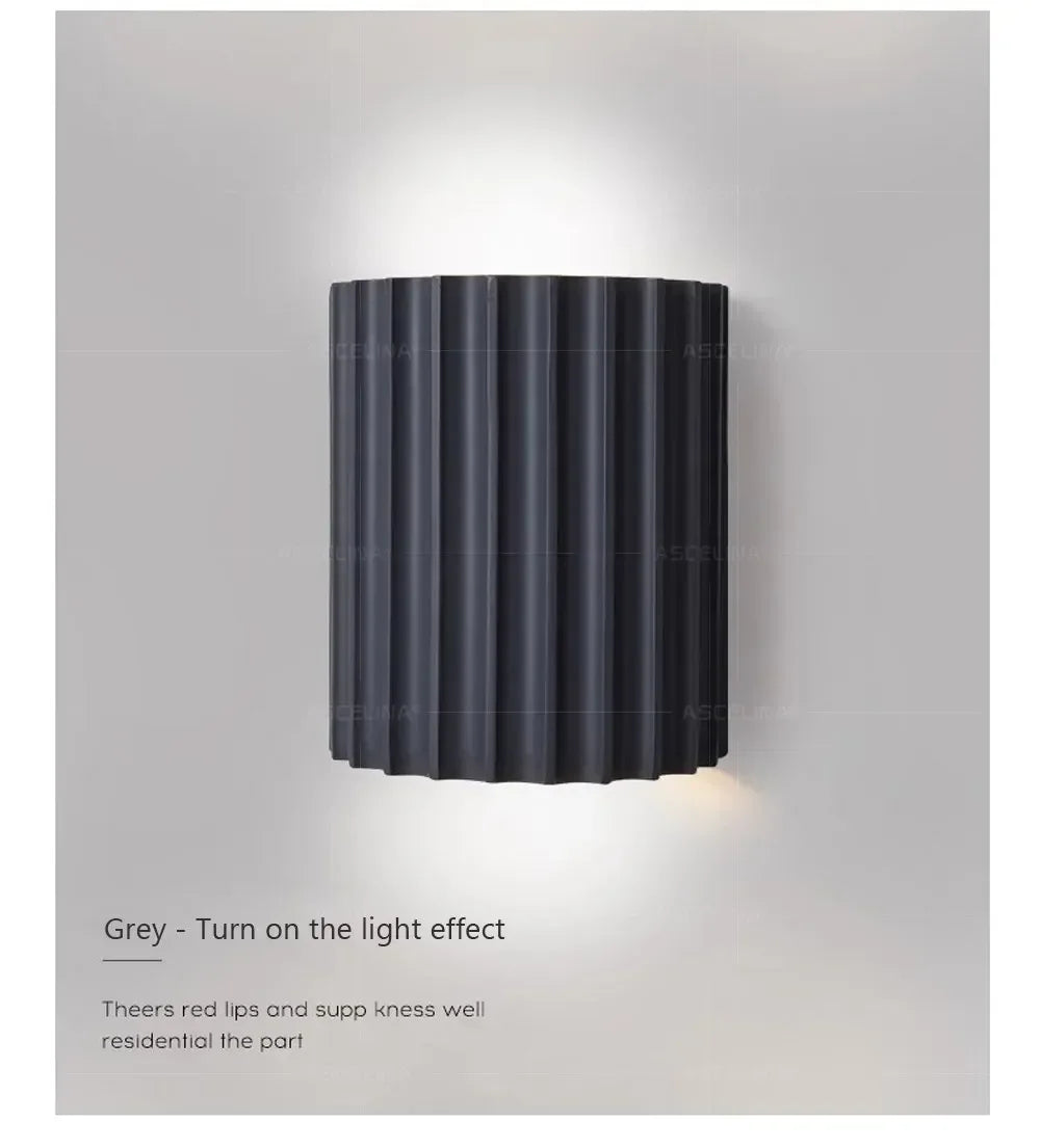 Macaron Resin Wall Light Sconces