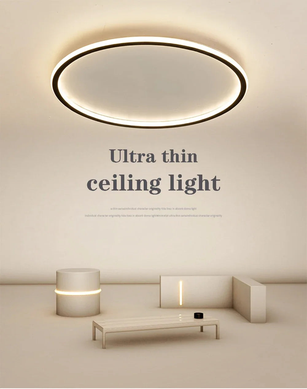 Shallow Bowl LED Ceiling Light