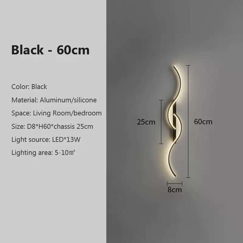 DARHYN - Waves LED Wall Lamp