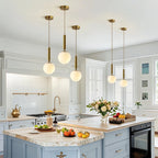 The Solara Textured Glass Pendant