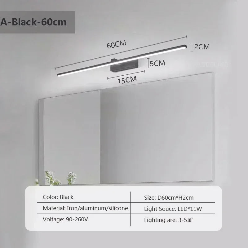 DARHYN - LED Mirror Front Lamp Strip