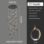 The Rings of Eclipse Modern Luxury Chandelier